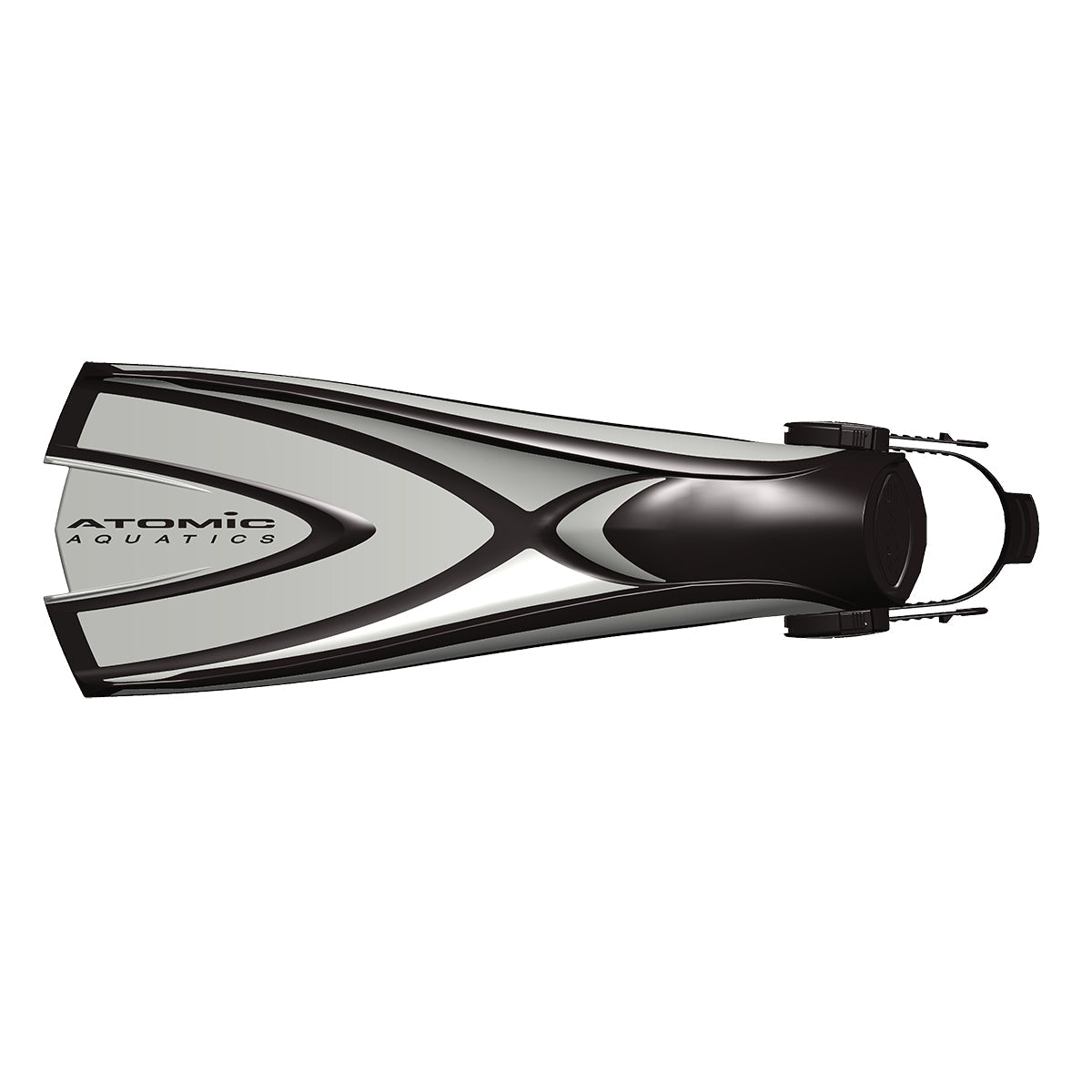 Atomic Aquatics X1 Blade Fins - Silver / Small