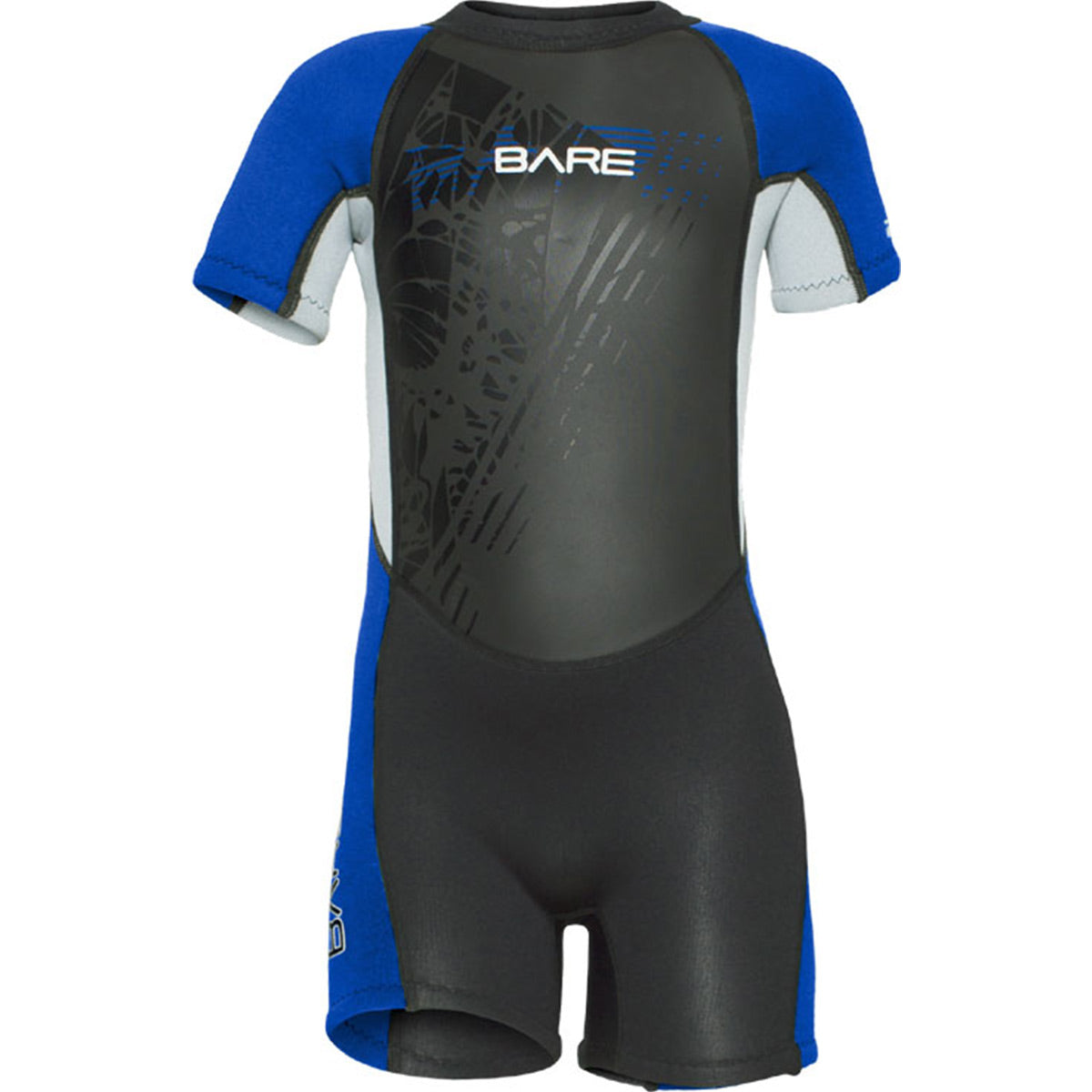 Bare 2MM Tadpole Shorty Wetsuit - Youth - Blue / 02