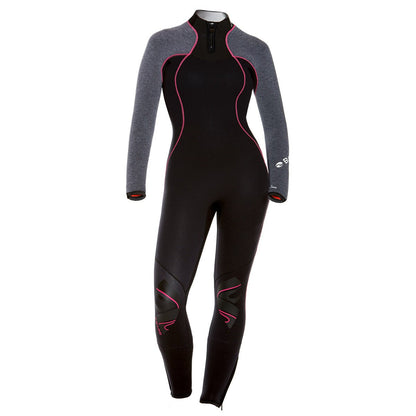 Bare 3/2mm Nixie Ultra Full Wetsuit - Women - Grey Heather / 02