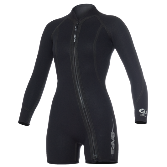 BARE 3mm Sport Step-In Jacket Women's - Black