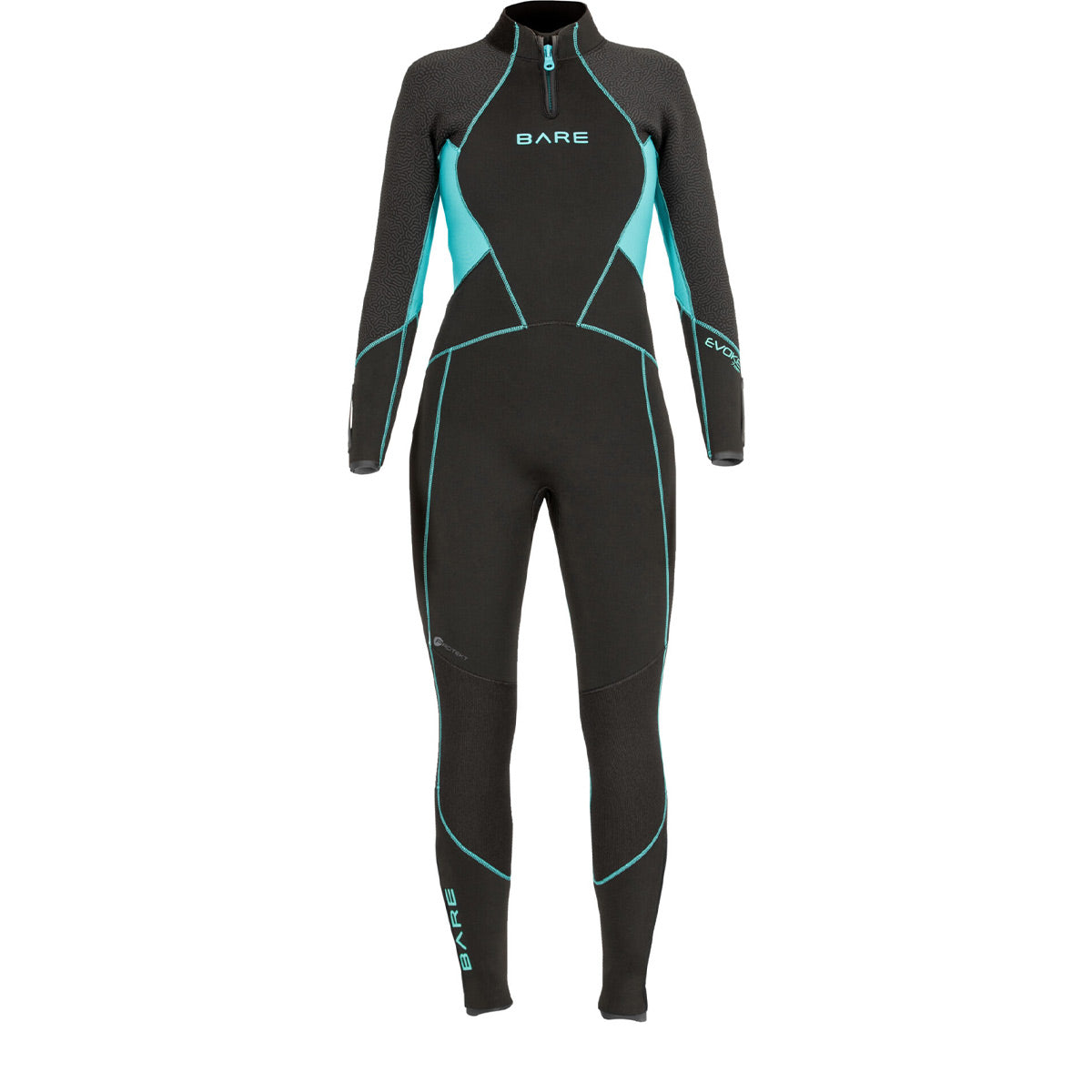 Bare 5mm Evoke Wetsuit - Women - Aqua / 02