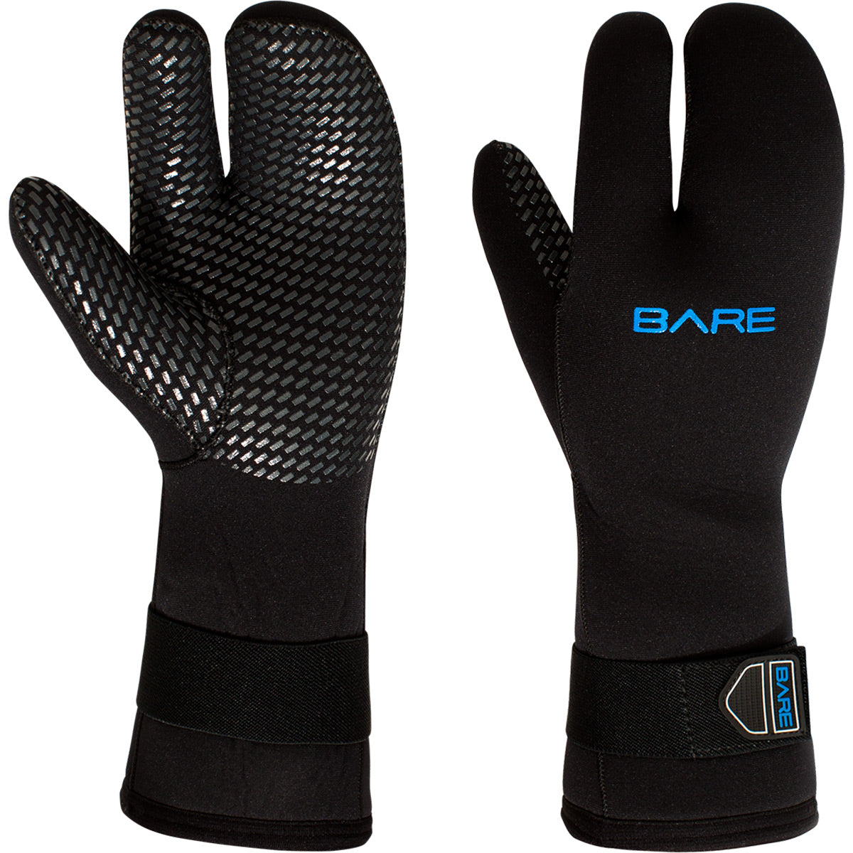 Bare 7mm 3-Finger Mitt Glove - XX-Small