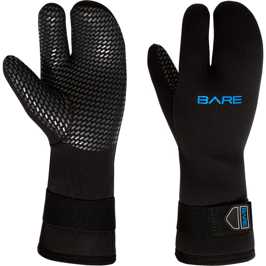 Bare 7mm 3-Finger Mitt Glove - XX-Small