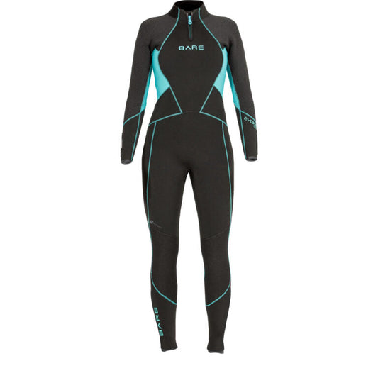 Bare 7mm Evoke Wetsuit - Women - Aqua / 02