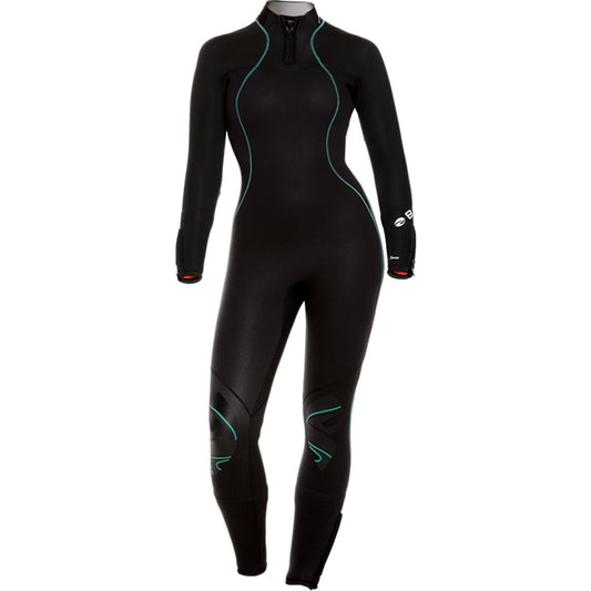 Bare 7mm Nixie Ultra Full Wetsuit - Women - Black / 02