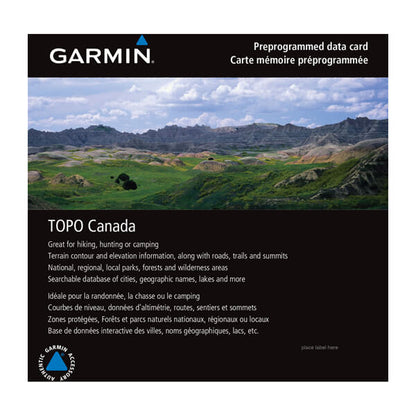 Garmin TOPO Canada