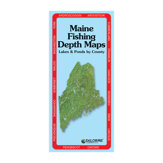 Garmin Maine Fishing Depth Maps