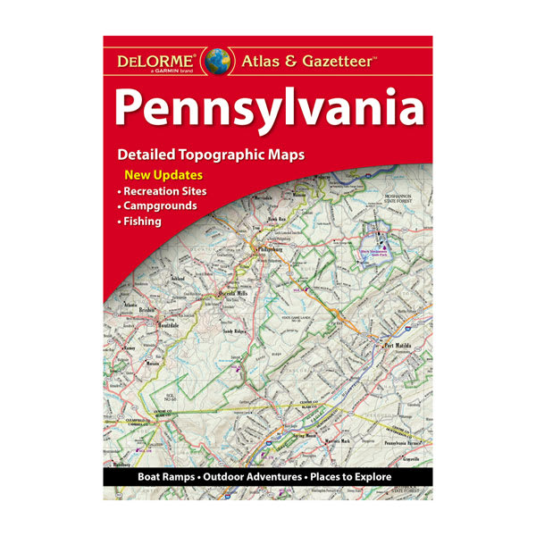 Garmin DeLorme® Atlas & Gazetteer Paper Maps