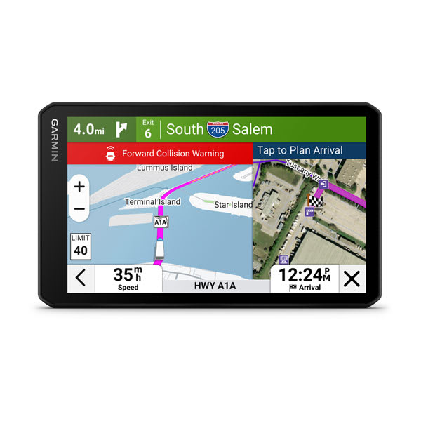 Garmin dēzlCam™ OTR725 7" Truck Navigator with Dash Cam