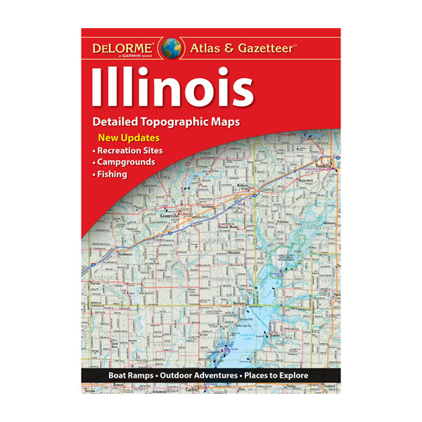 Garmin DeLorme® Atlas & Gazetteer Paper Maps