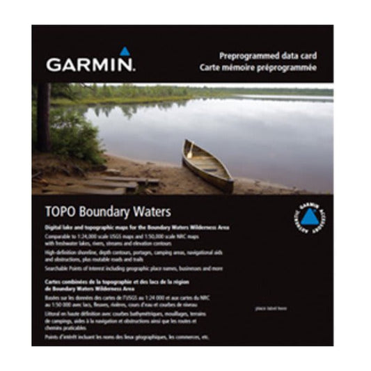 Garmin TOPO Boundary Waters