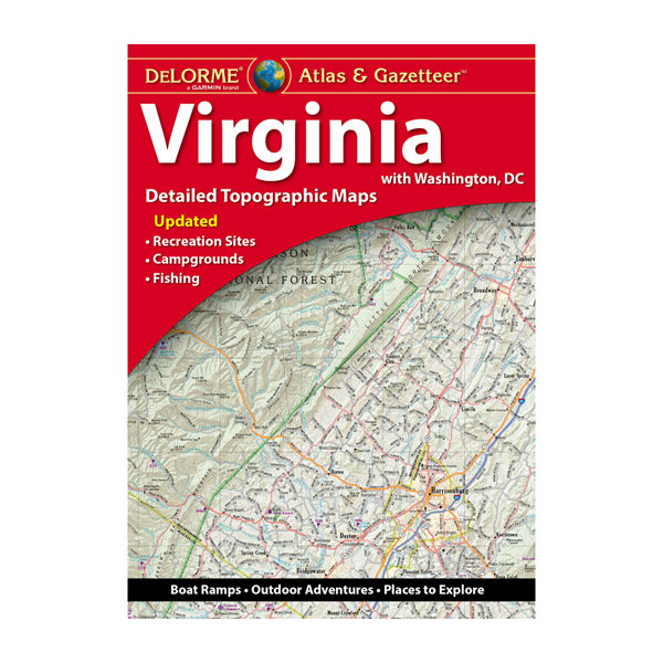 Garmin DeLorme® Atlas & Gazetteer Paper Maps
