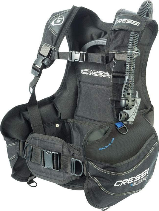 Cressi Start BCD dive jacket with durable Cordura design and integrated anchoring systems.