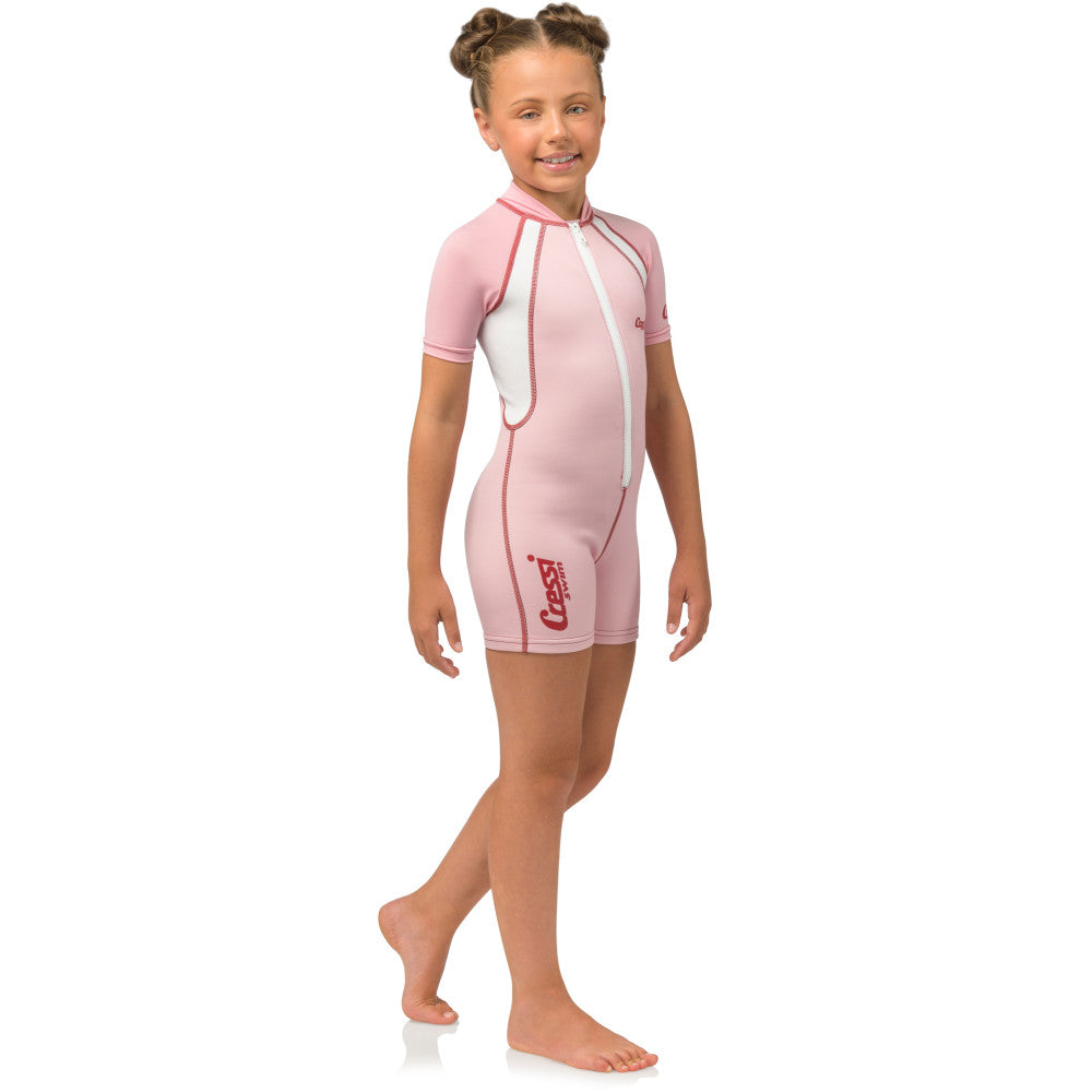 Cressi Kids Swimsuit Short Sleeve Girl