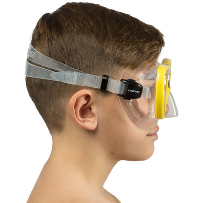 Cressi Pegaso & Iguana Semi-Dry Mask & Snorkel Set