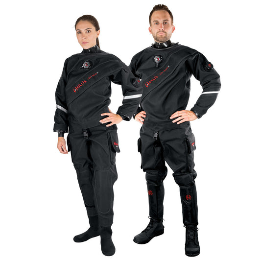 Hollis DX-300X Drysuit With Neoprene Socks -Unisex - X-Small