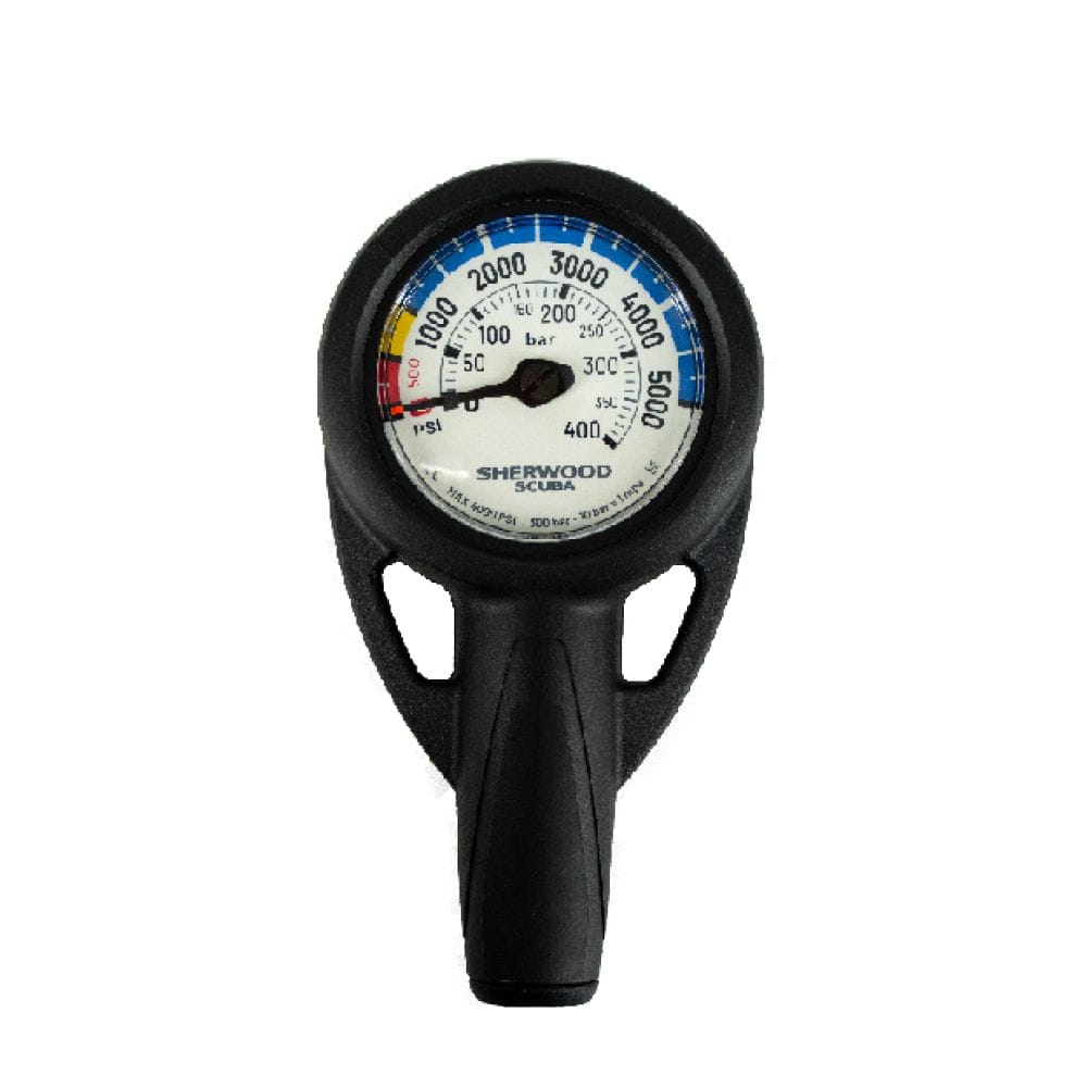 Sherwood 1.75" Pressure Gauge w/ Boot & Hose