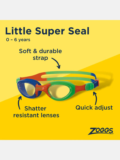 Zoggs Little Super Seal Swimming Goggles