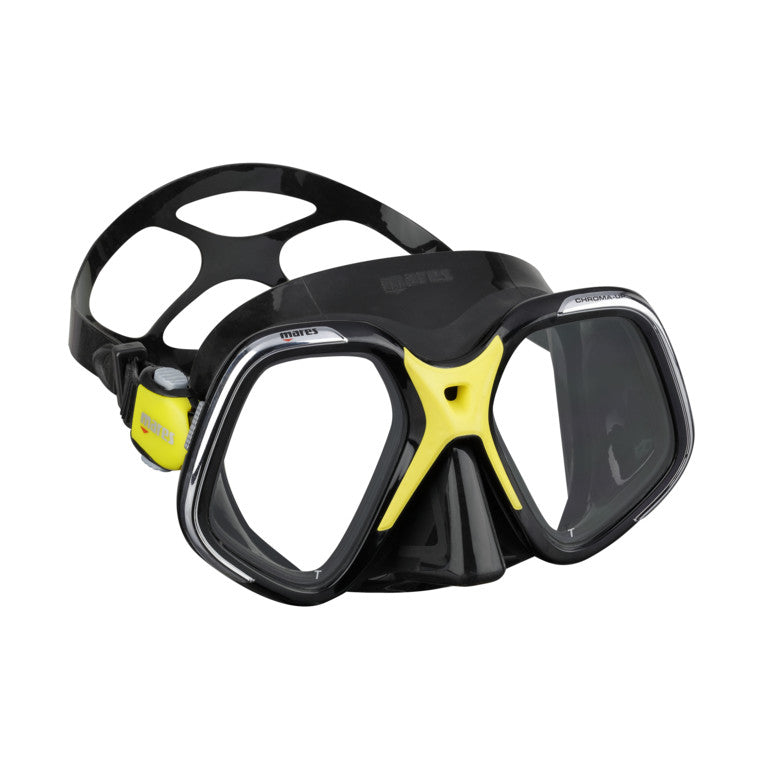 Mares Chroma Up Mask - Yellow/Black/Black