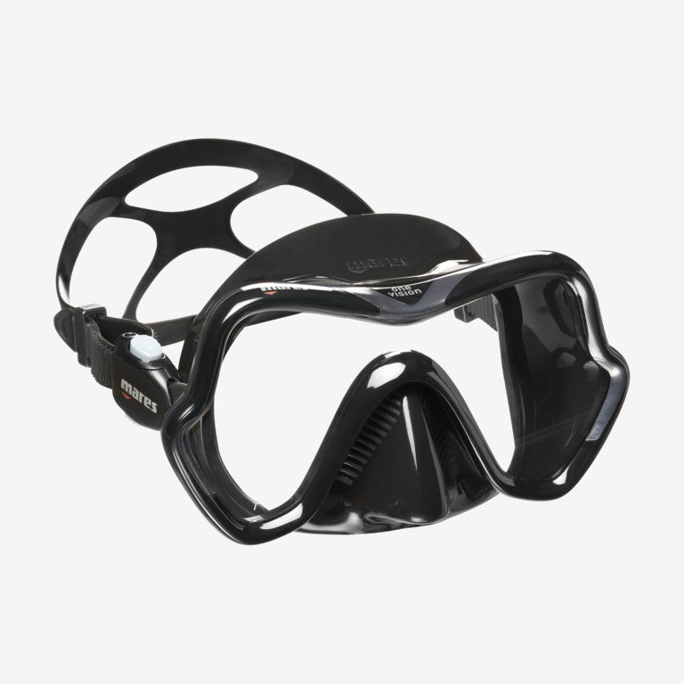 Mares One Vision Diving Mask - Black/Black