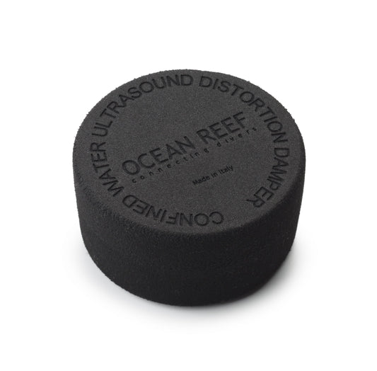 Ocean Reef Damper for underwater communication, reduces distortion by fitting on wireless units' antennas.