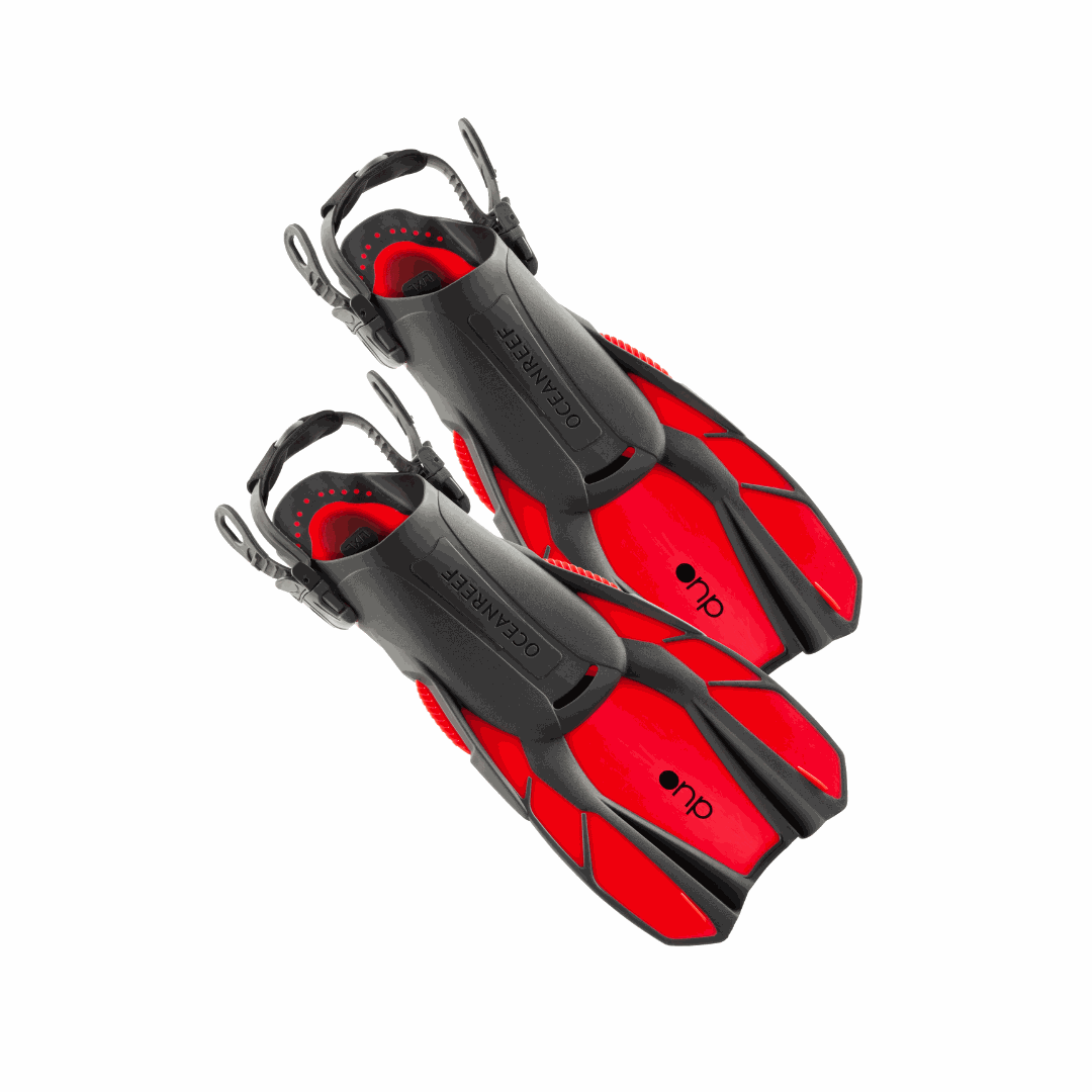 Ocean Reef Duo – Travel Ready Fins