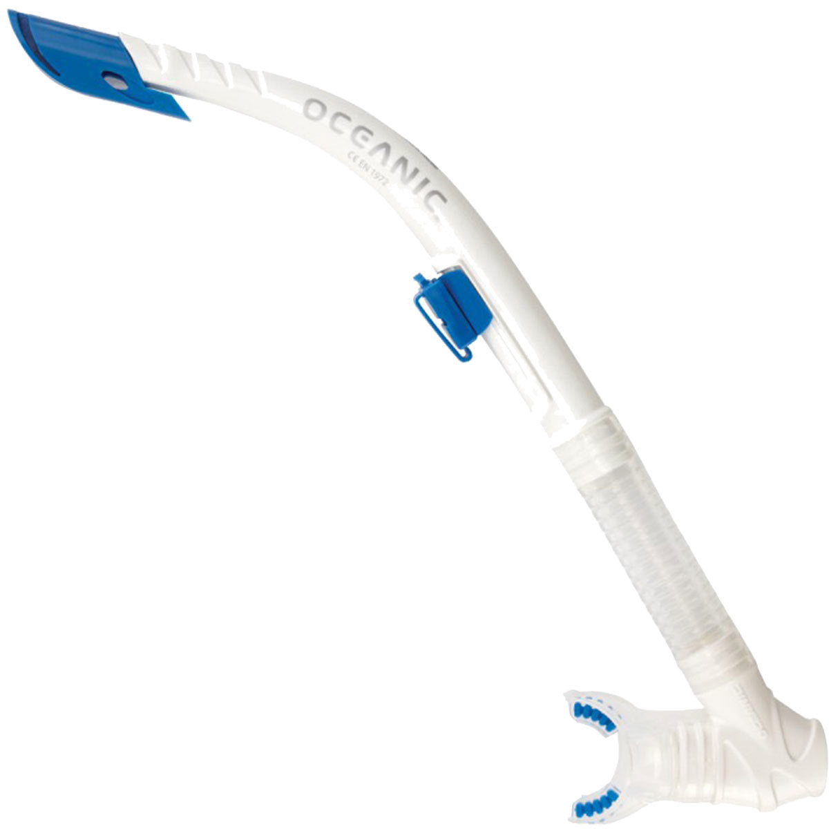 Oceanic Arid Snorkel - Clear/Blue