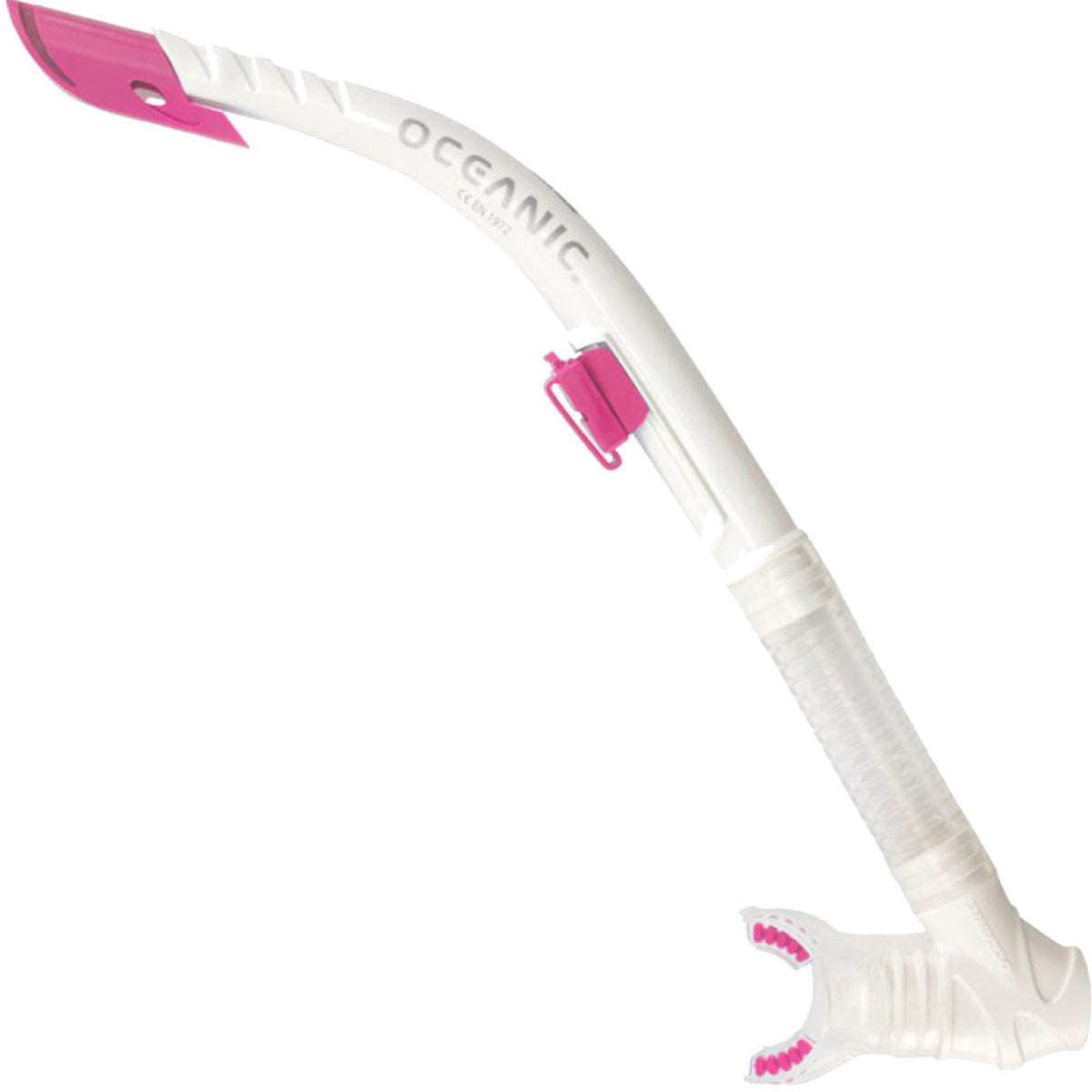Oceanic Arid Snorkel - Clear/Pink