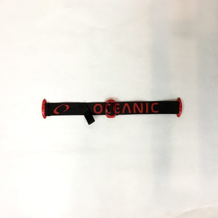 Oceanic Strap Replacement-cyanea - Black/Red