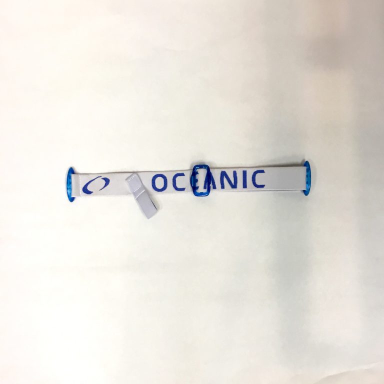 Oceanic Strap Replacement-cyanea - White/Blue
