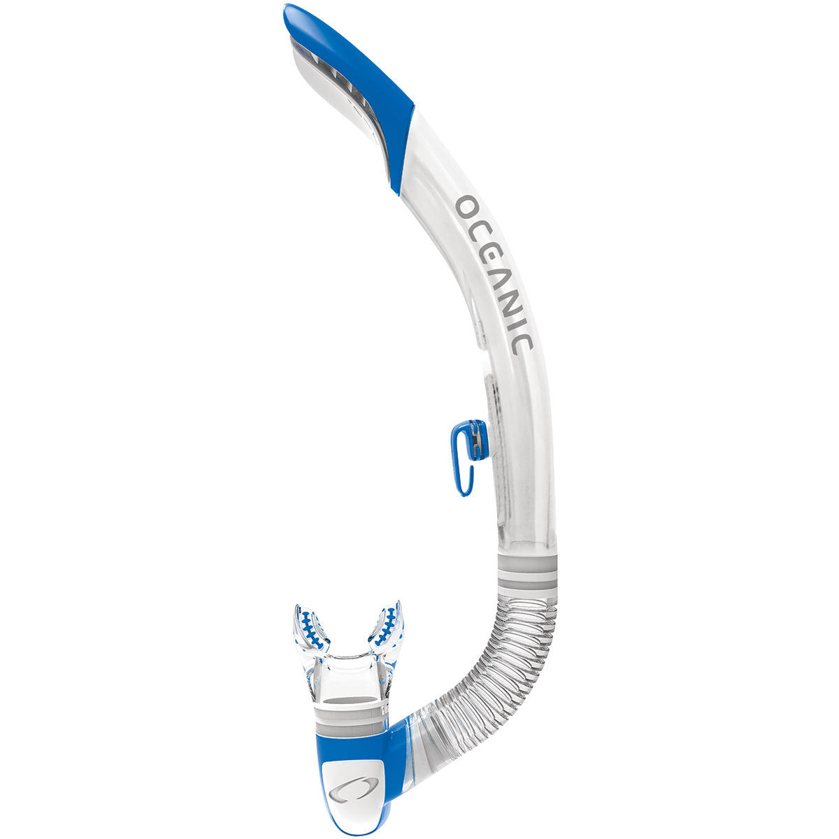 Oceanic Ultra SD Snorkel - Clear/Blue