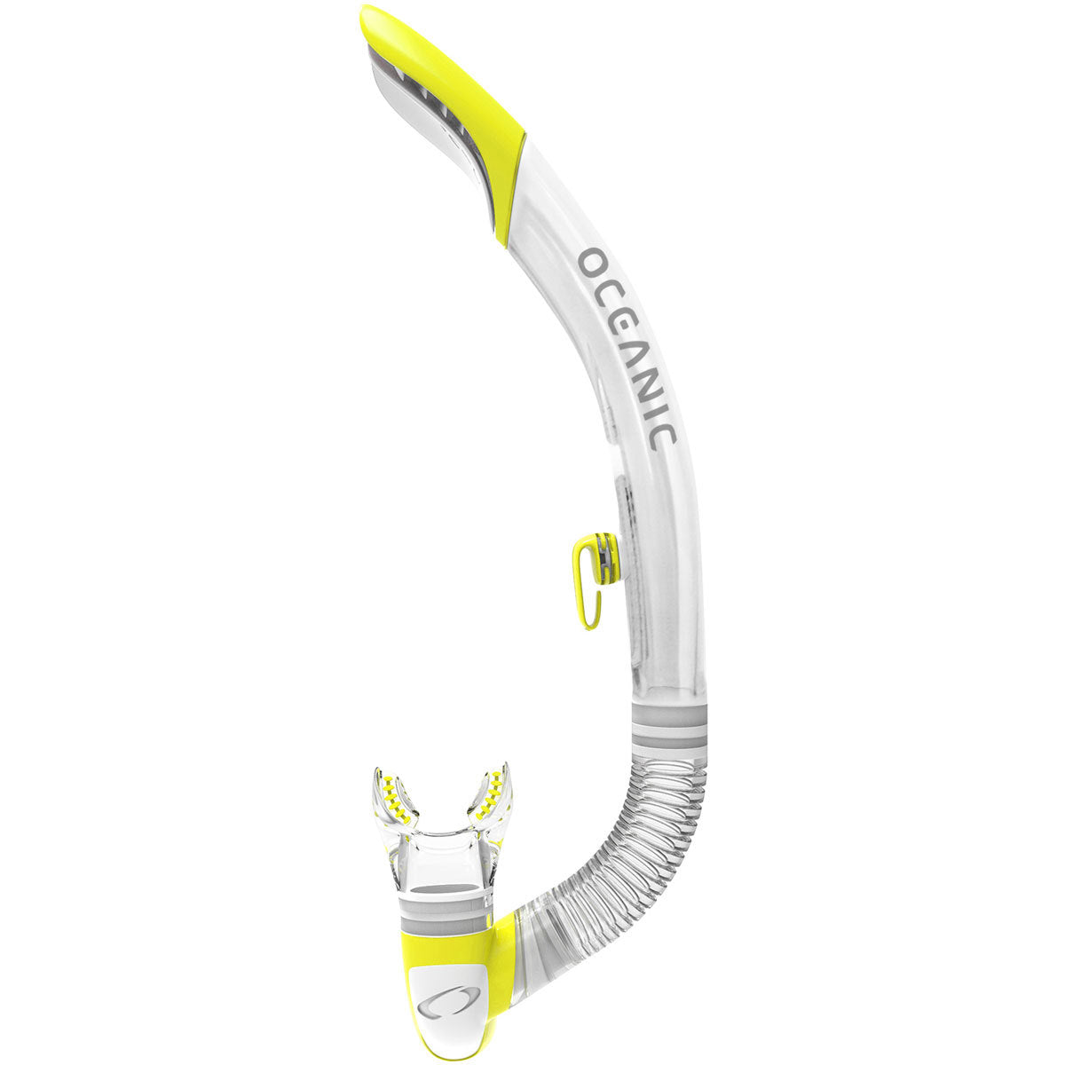 Oceanic Ultra SD Snorkel - Clear/Yellow