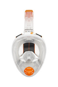 Oceanreef ARIA QR+ SNORKELING MASK - White / S/M - Snorkeling