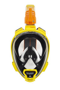 Oceanreef ARIA QR+ SNORKELING MASK - Yellow / S/M - Snorkeling
