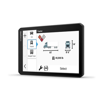 Garmin dēzlCam™ OTR725 7" Truck Navigator with Dash Cam