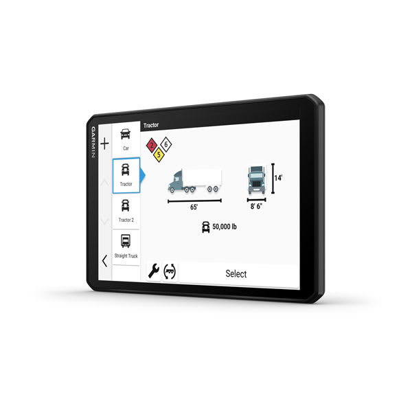 Garmin dēzl™ OTR820 8" GPS Truck Navigator