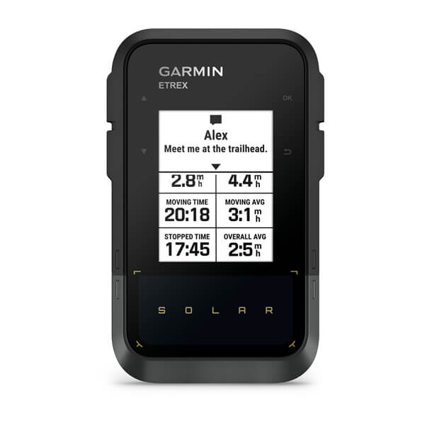 Garmin eTrex Solar GPS Handheld Navigator