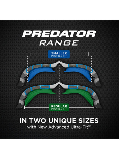 Zoggs Predator Flex Swimming Goggles Titanium Reactor Lens