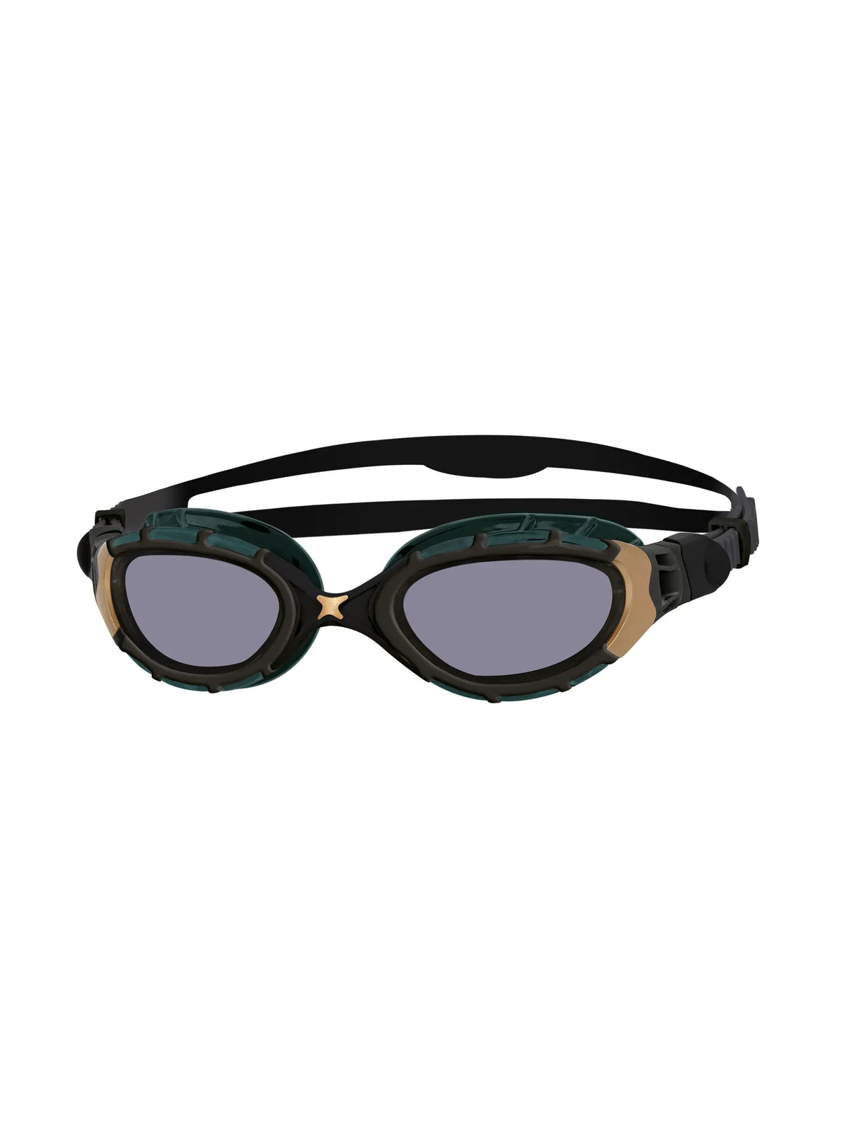 Zoggs Predator Flex Swimming Goggles Titanium Reactor Lens