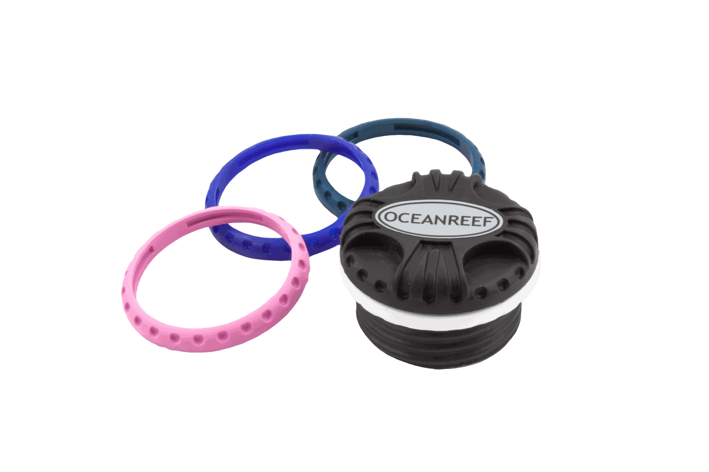 Ocean Reef G. Divers Surface Air Valve with colorful silicone rings.