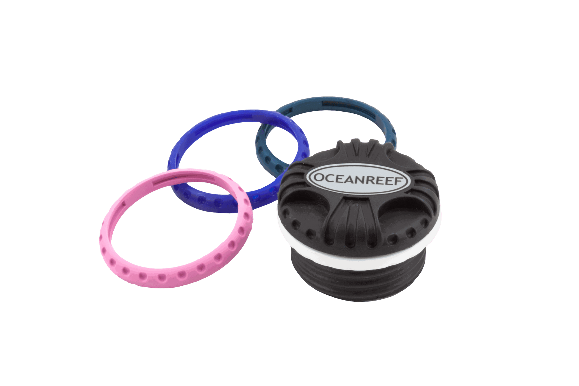 Ocean Reef G. Divers Surface Air Valve with colorful silicone rings.