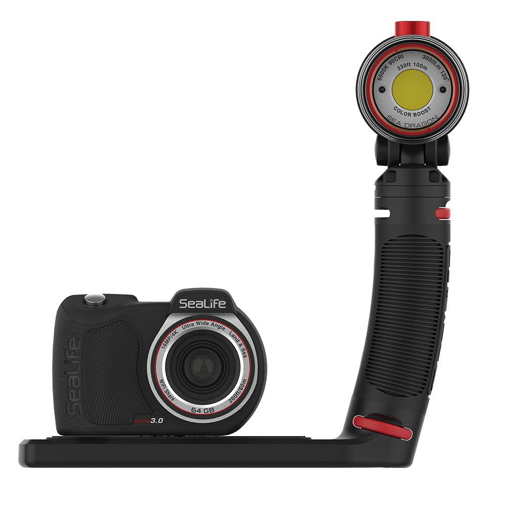SeaLife Micro 3.0 Pro 3000 Color Boost Set Underwater Camera & Light