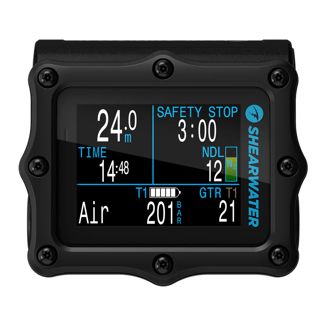 SHEARWATER PERDIX 2 DIVE COMPUTER - Ti Black