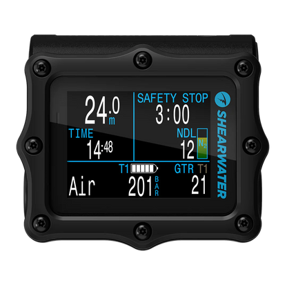 SHEARWATER PERDIX 2 DIVE COMPUTER - Ti Black