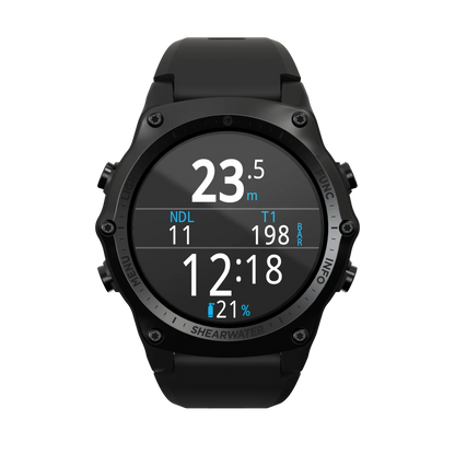 SHEARWATER TERIC DIVE COMPUTER - Black