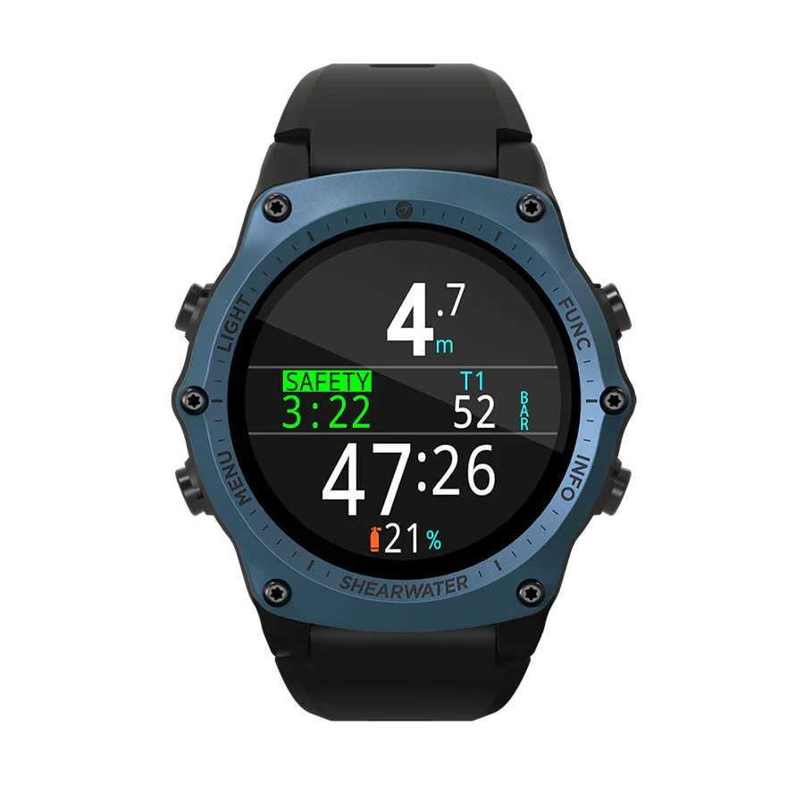SHEARWATER TERIC DIVE COMPUTER - Blue