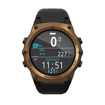 SHEARWATER TERIC DIVE COMPUTER - Journey’s Edition Bronze