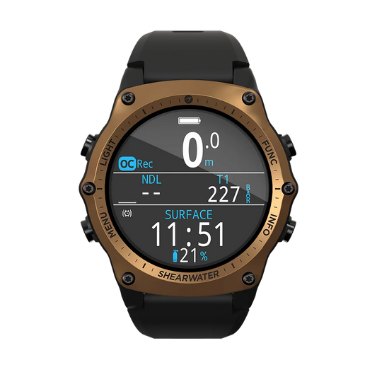 SHEARWATER TERIC DIVE COMPUTER - Journey’s Edition Bronze