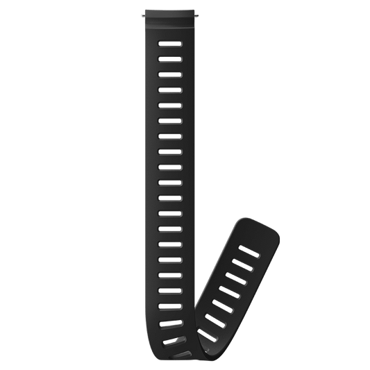 Suunto Q/R Silicone Extension Strap - Black