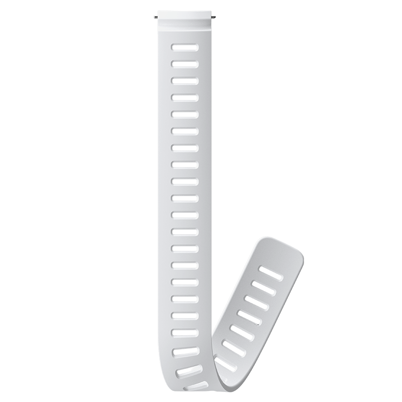 Suunto Q/R Silicone Extension Strap - White
